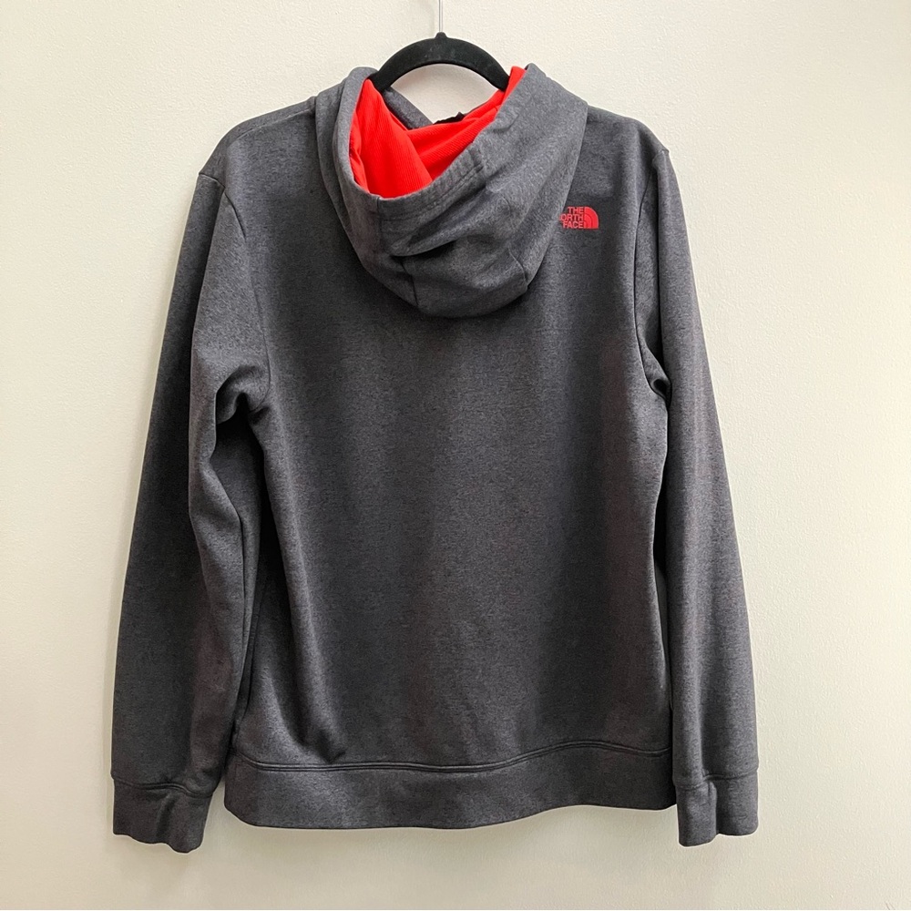The North Face Half Dome Hoodie Gray Red Men’s  M Pullover Activewear Outdoor - Picture 3 of 11